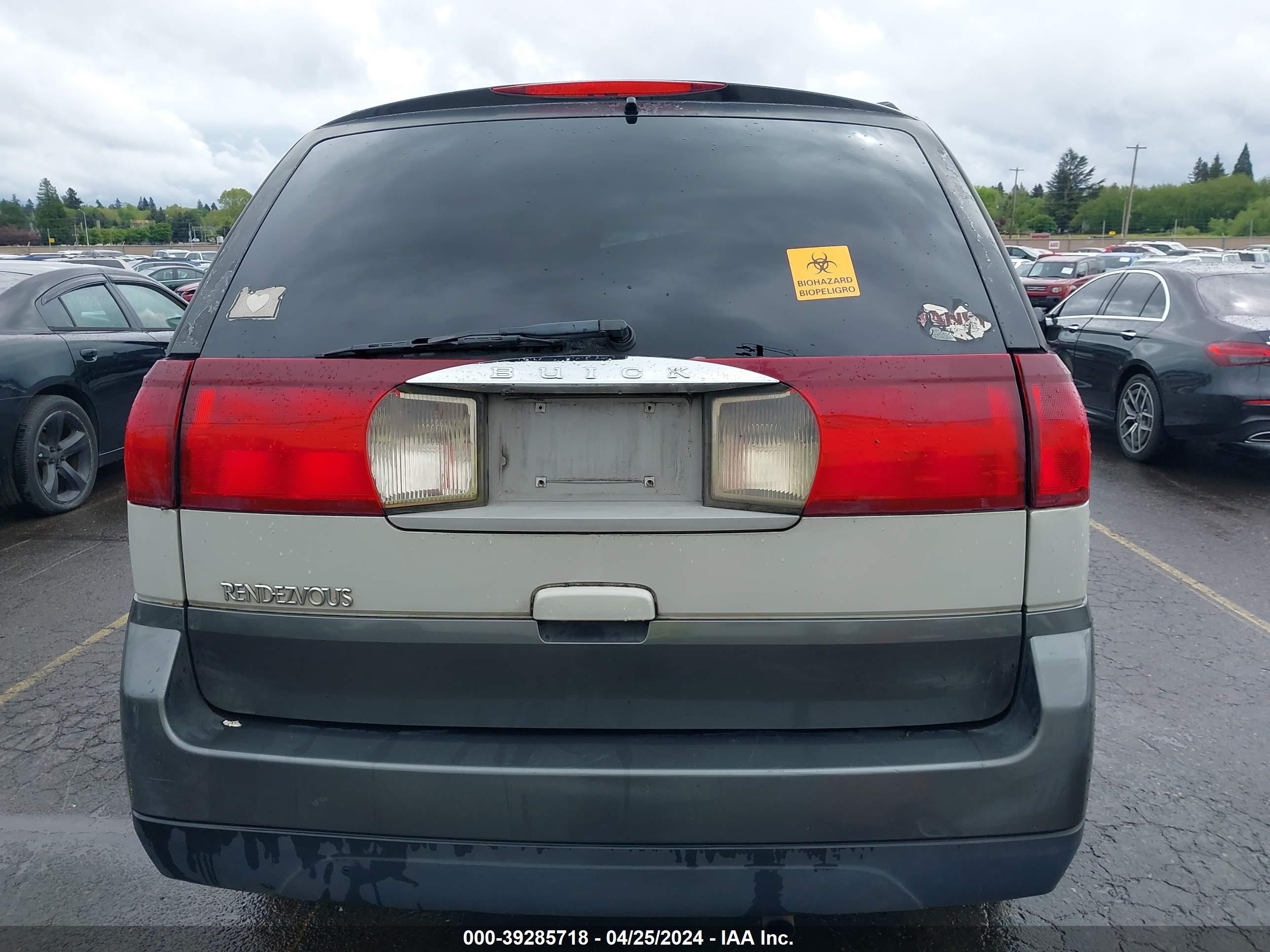 Photo 14 VIN: 3G5DB03E14S549781 - BUICK RENDEZVOUS 