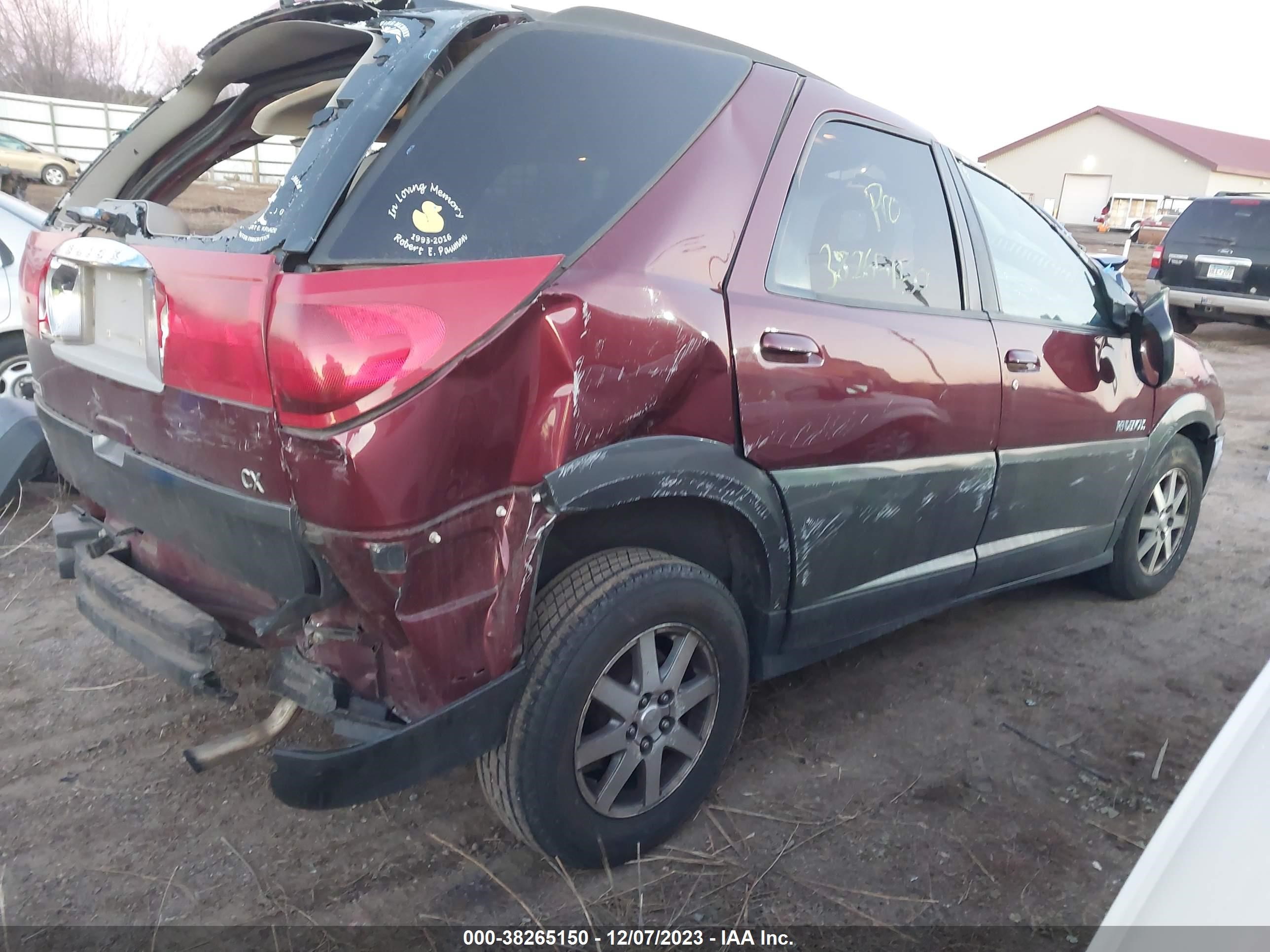 Photo 3 VIN: 3G5DB03E33S516070 - BUICK RENDEZVOUS 