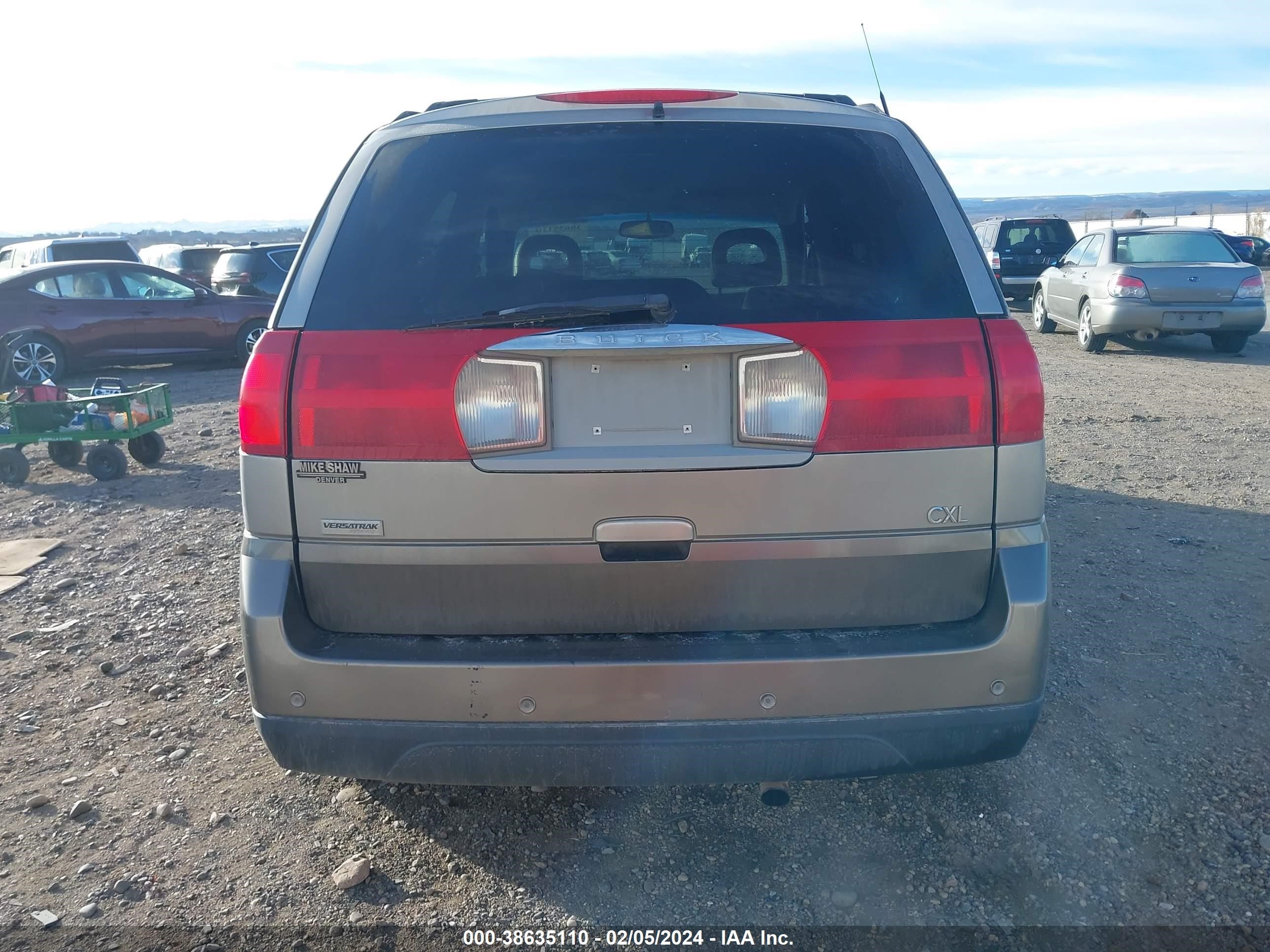 Photo 15 VIN: 3G5DB03E52S513721 - BUICK RENDEZVOUS 