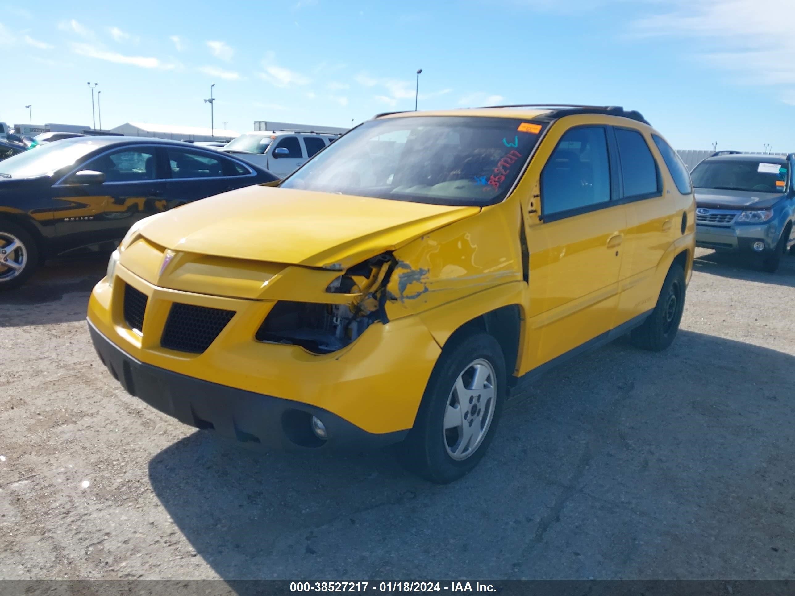 Photo 1 VIN: 3G7DA03E22S552115 - PONTIAC AZTEK 