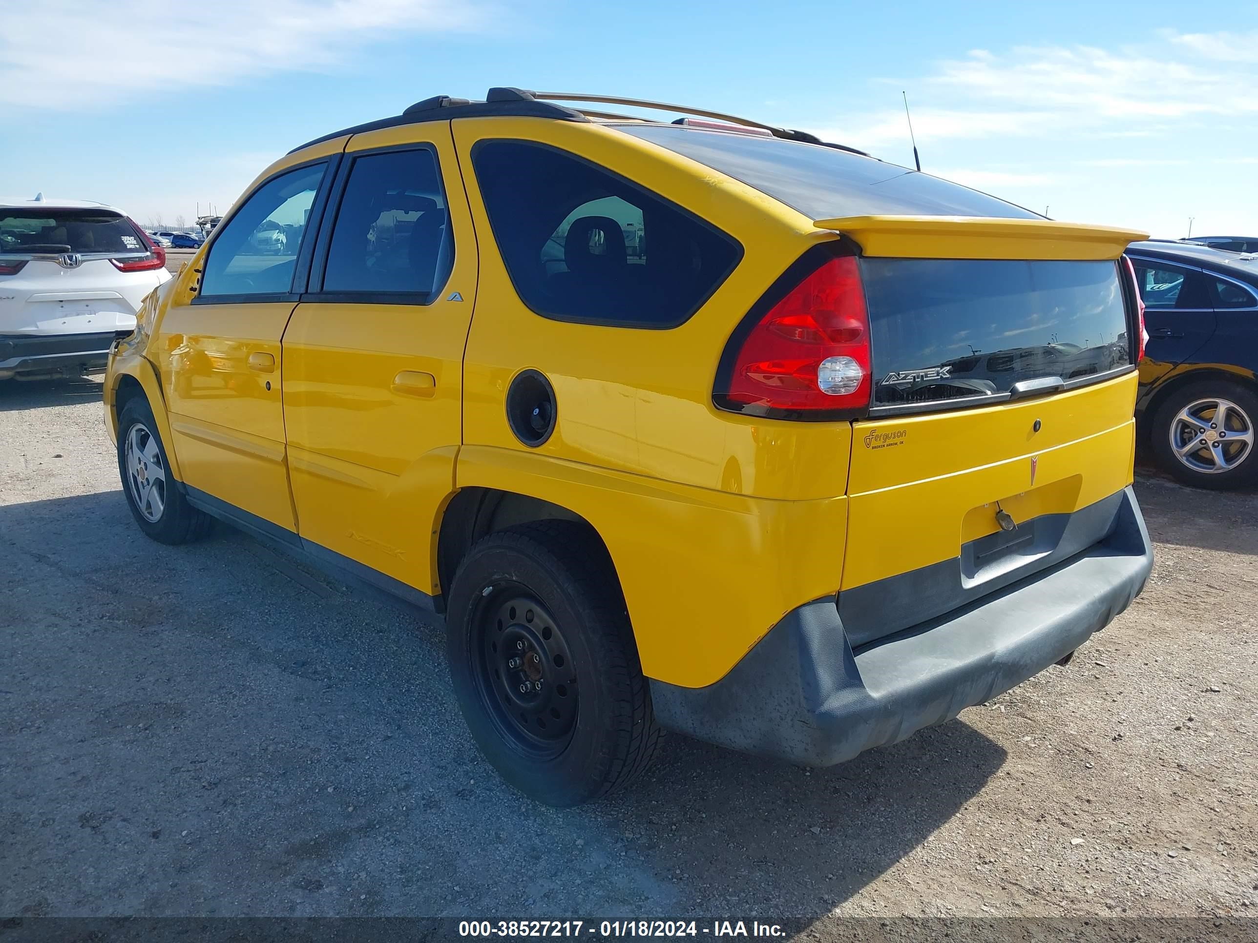 Photo 2 VIN: 3G7DA03E22S552115 - PONTIAC AZTEK 