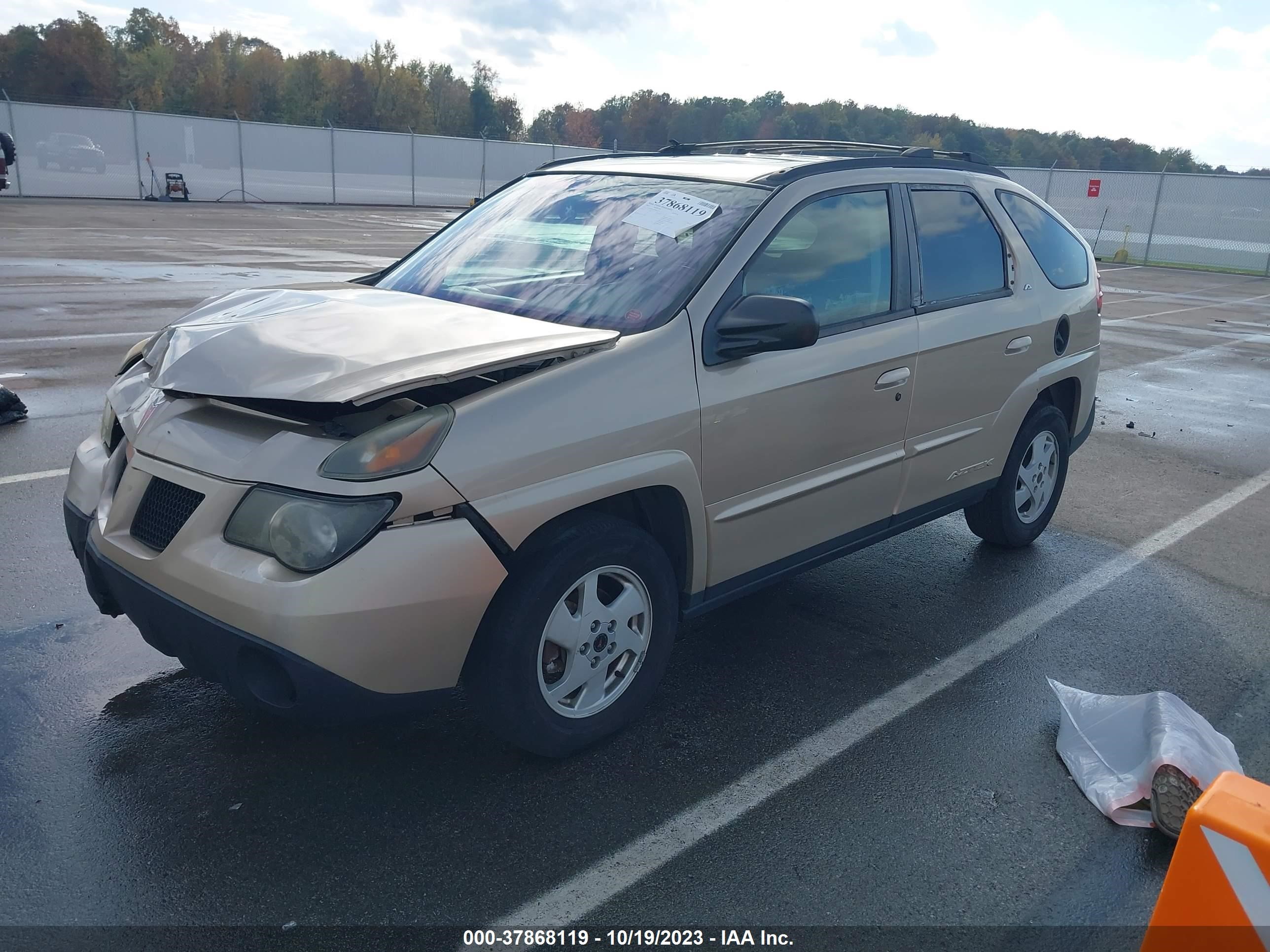 Photo 1 VIN: 3G7DA03E42S586637 - PONTIAC AZTEK 