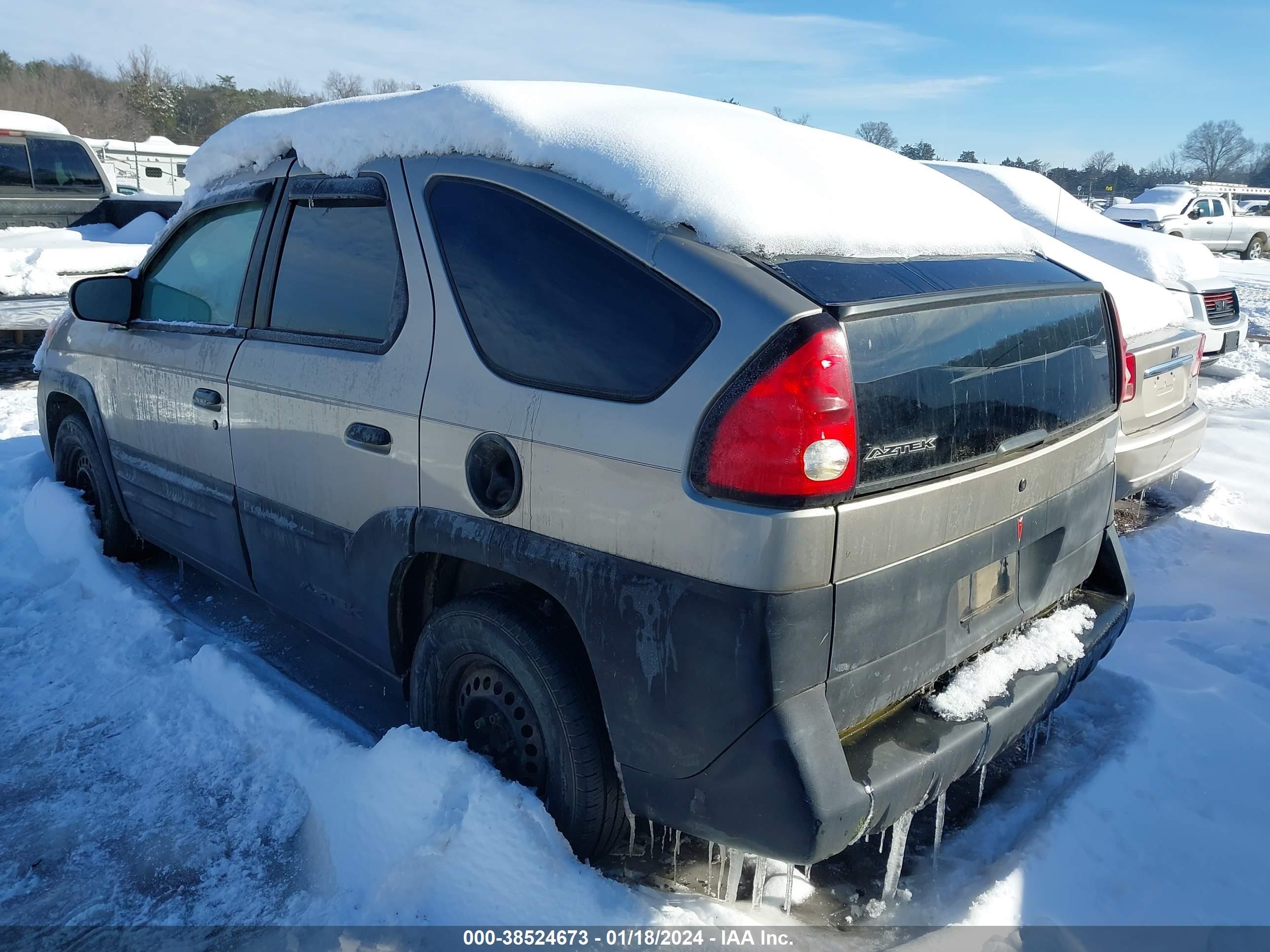 Photo 2 VIN: 3G7DA03E51S511802 - PONTIAC AZTEK 