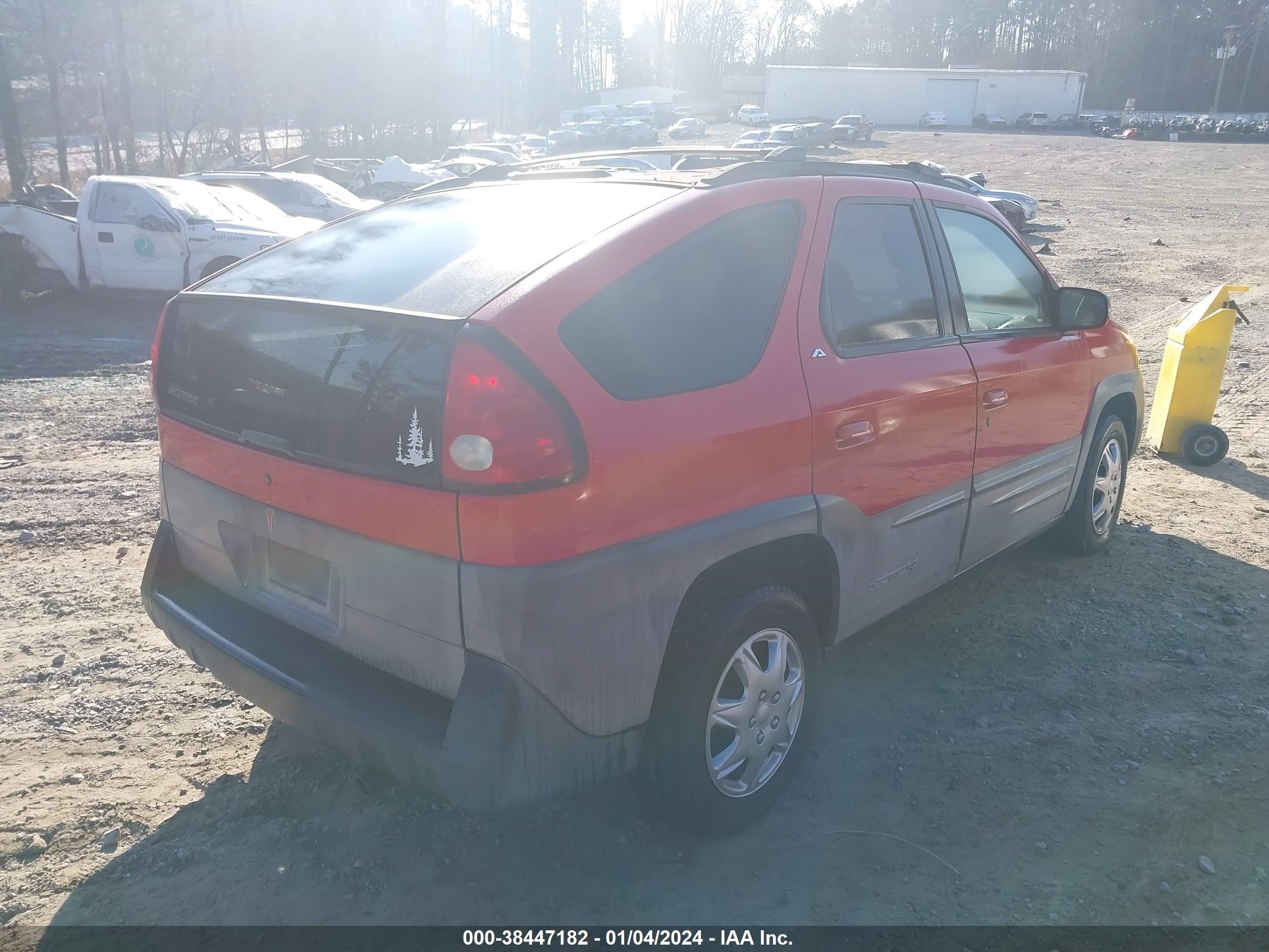 Photo 3 VIN: 3G7DA03E71S507492 - PONTIAC AZTEK 