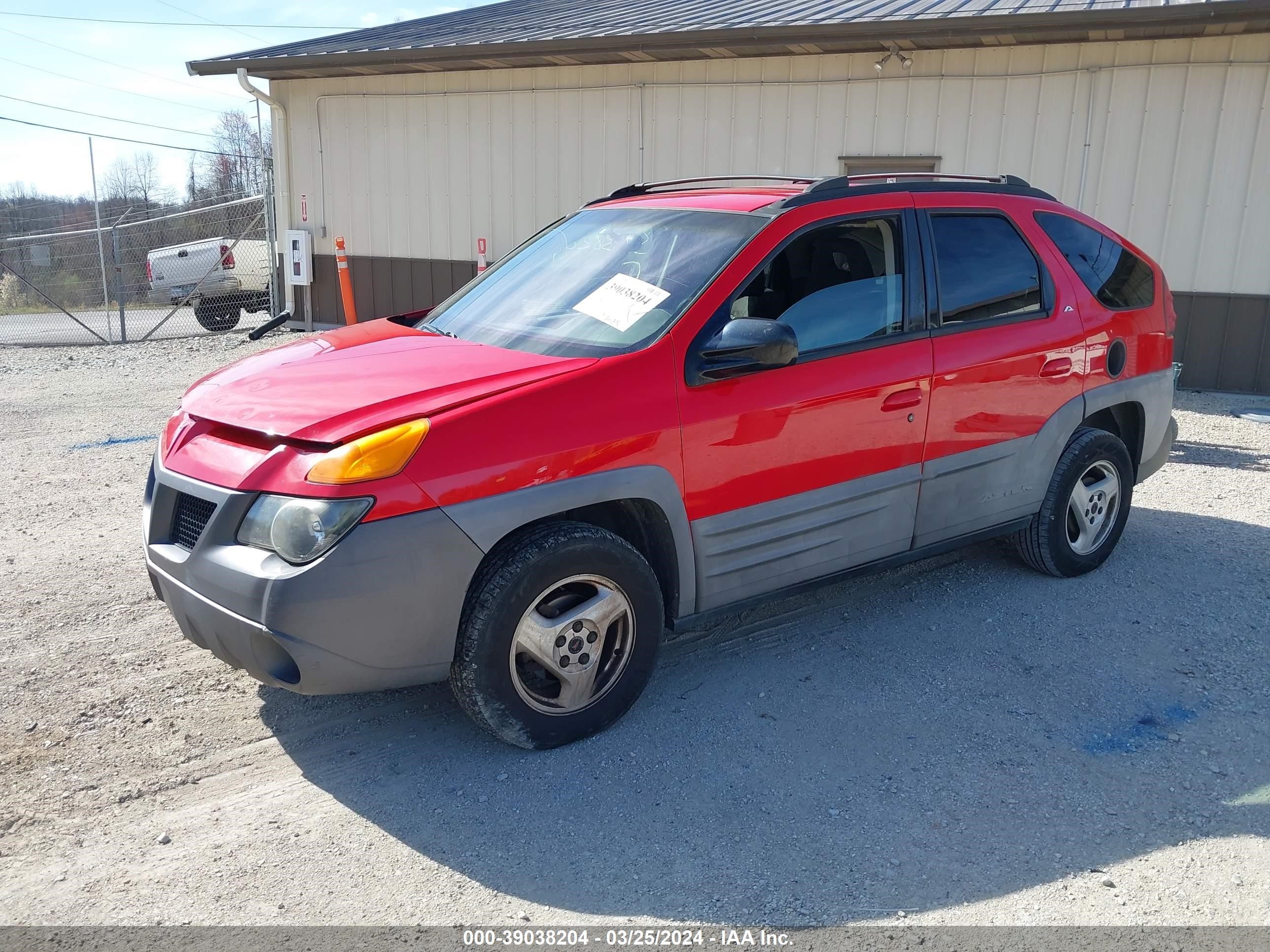 Photo 1 VIN: 3G7DA03E71S531095 - PONTIAC AZTEK 