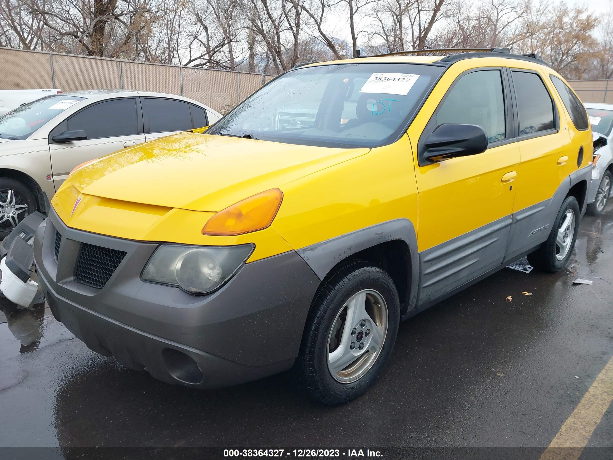 Photo 1 VIN: 3G7DA03E71S545658 - PONTIAC AZTEK 