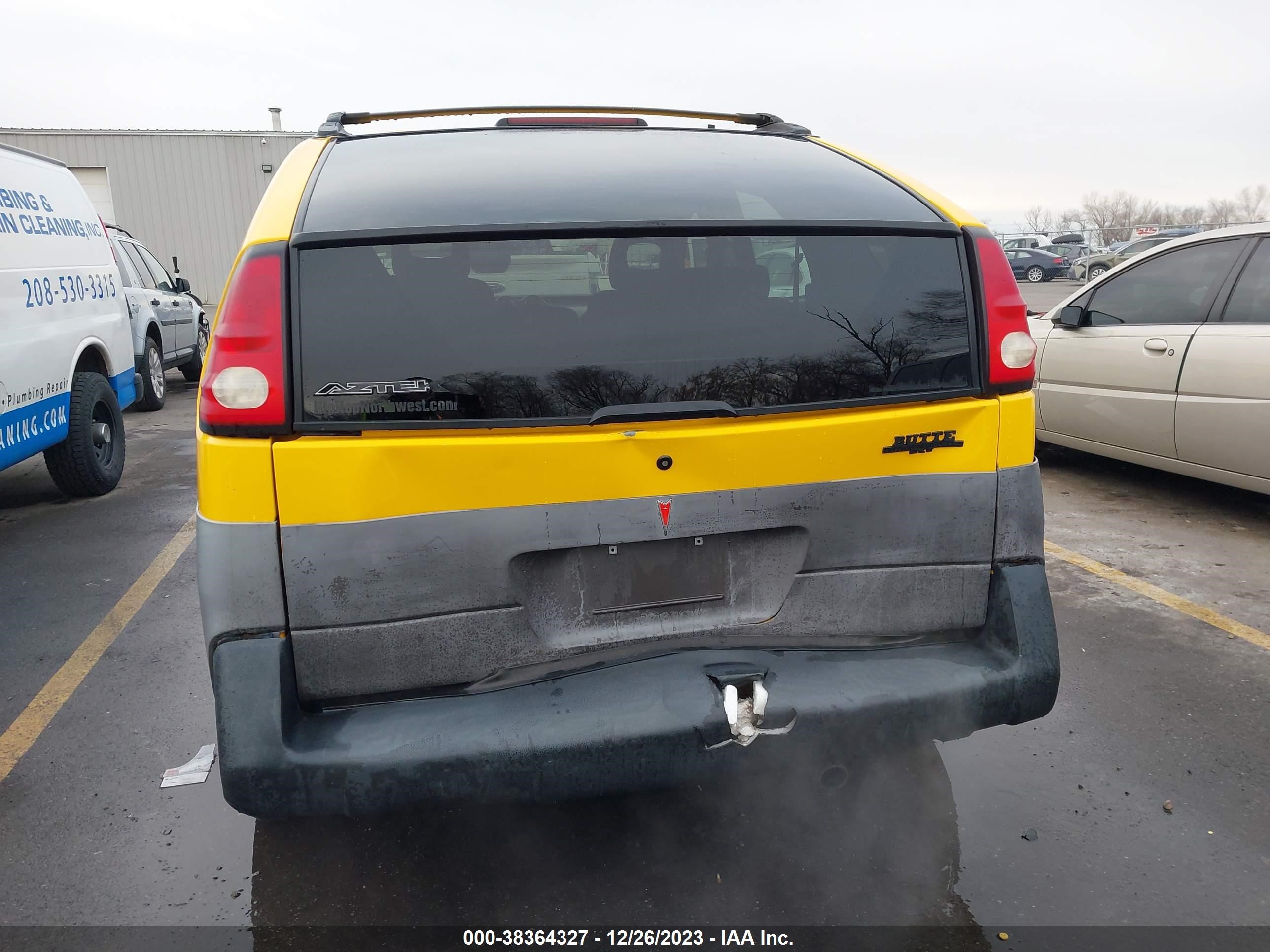 Photo 15 VIN: 3G7DA03E71S545658 - PONTIAC AZTEK 