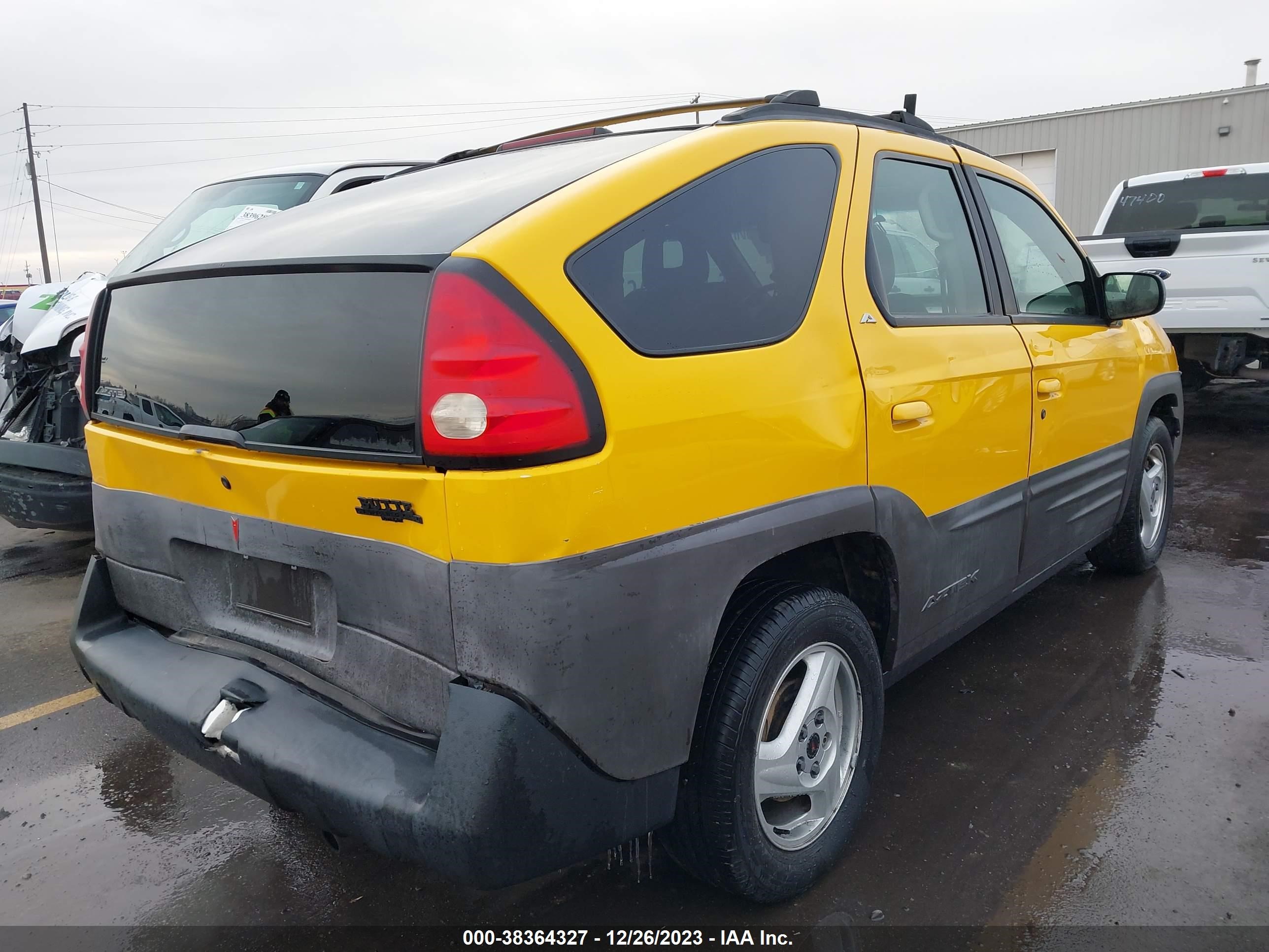 Photo 3 VIN: 3G7DA03E71S545658 - PONTIAC AZTEK 