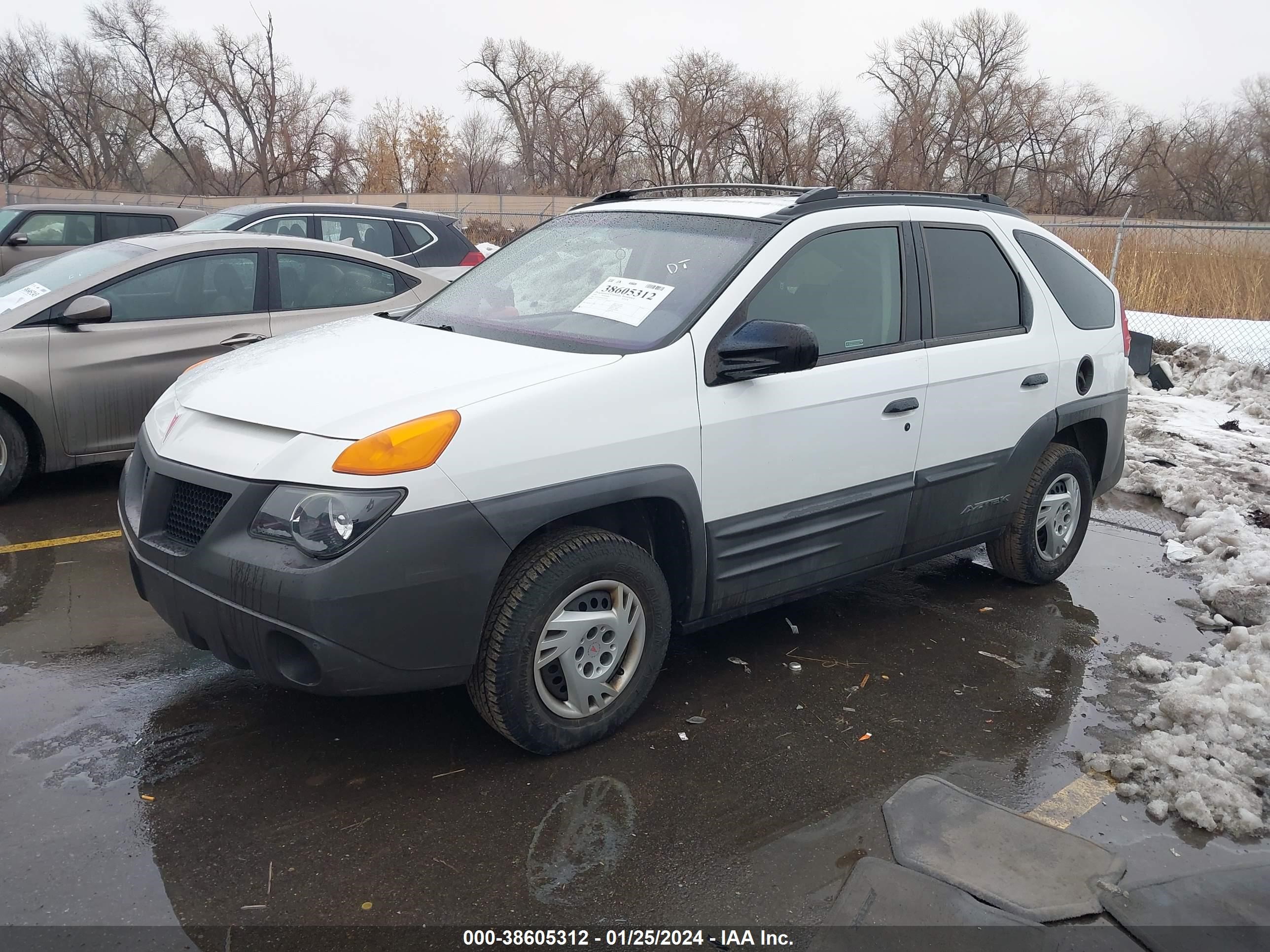 Photo 1 VIN: 3G7DA03E81S528268 - PONTIAC AZTEK 