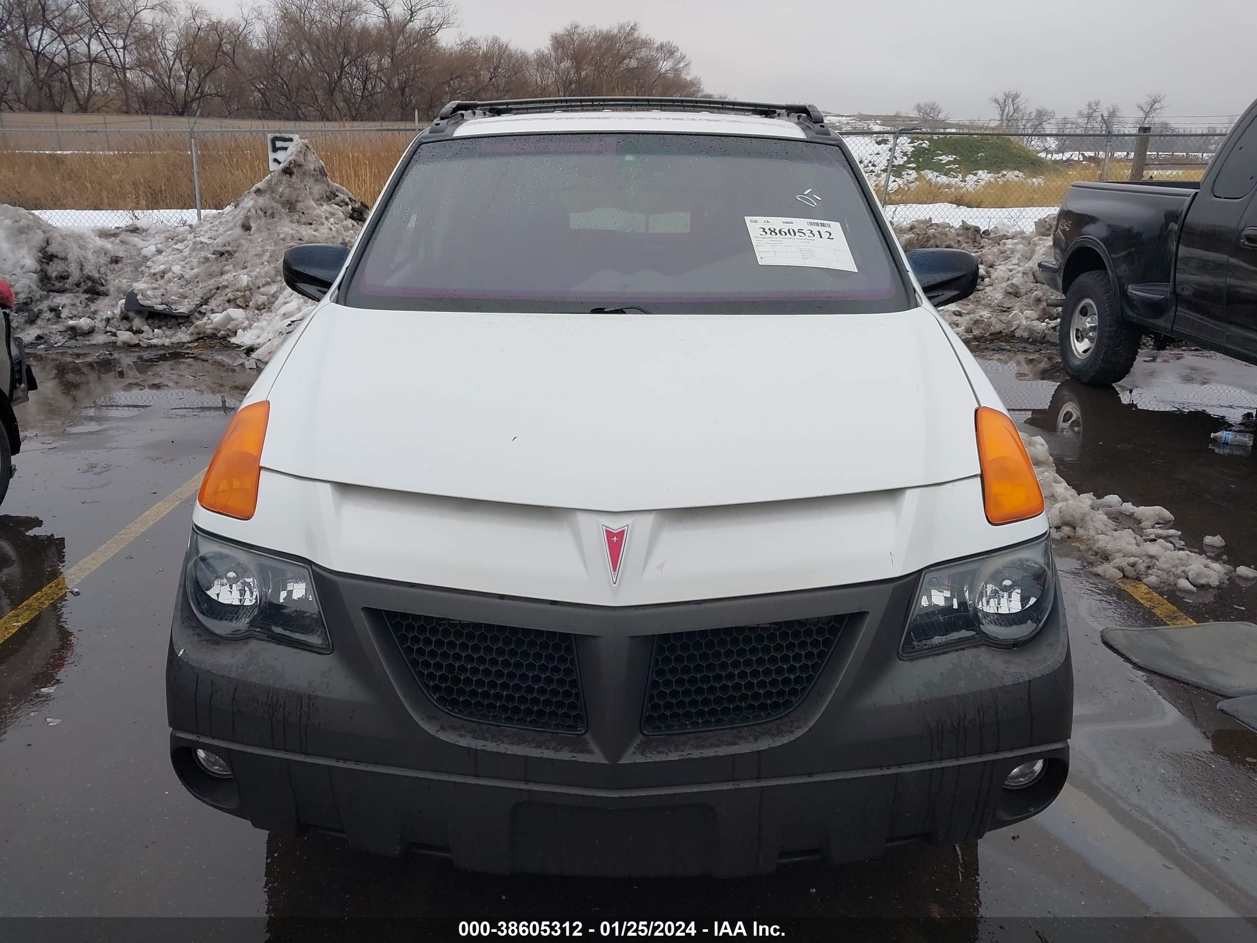 Photo 11 VIN: 3G7DA03E81S528268 - PONTIAC AZTEK 