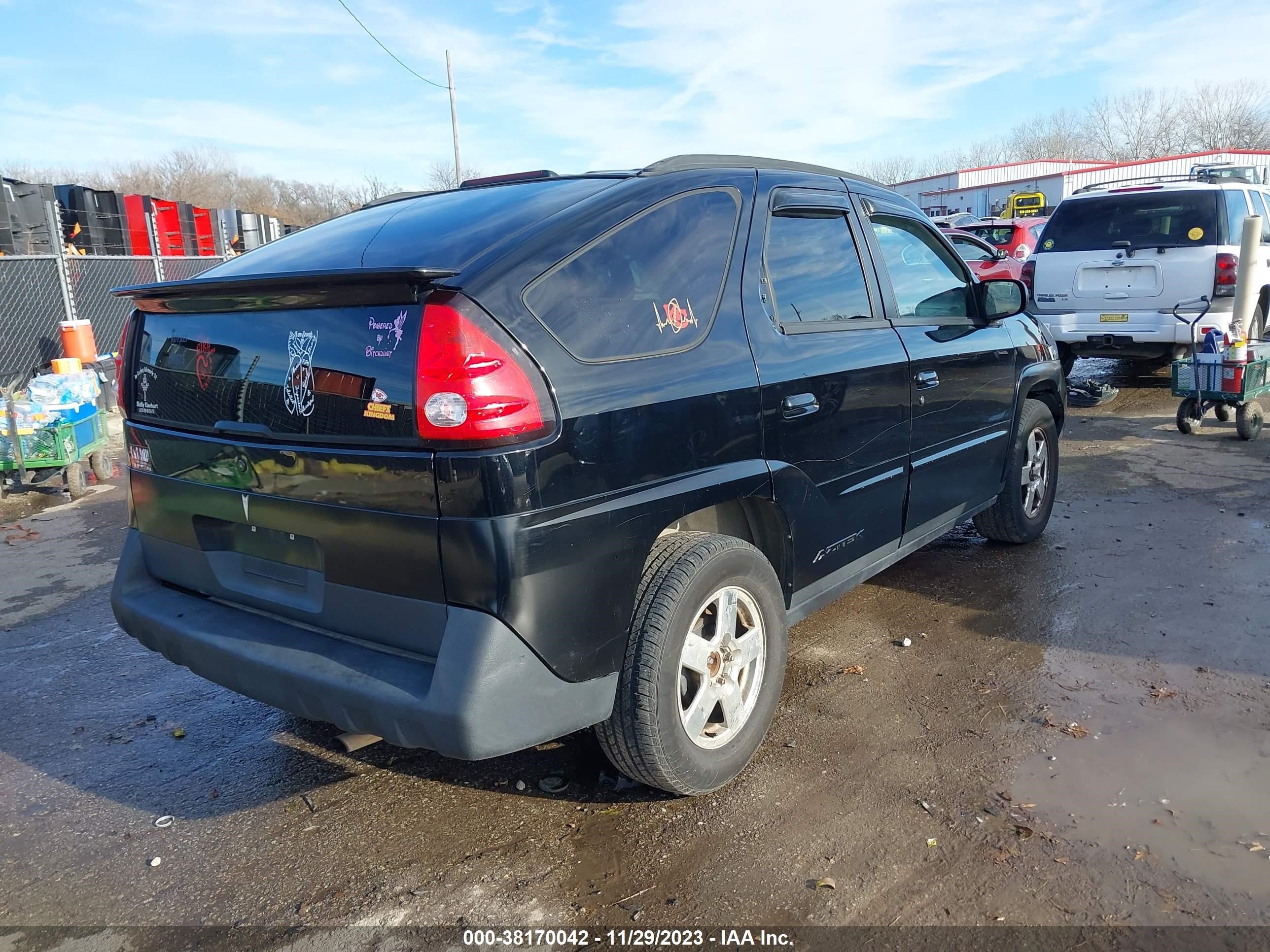 Photo 3 VIN: 3G7DA03EX3S537265 - PONTIAC AZTEK 