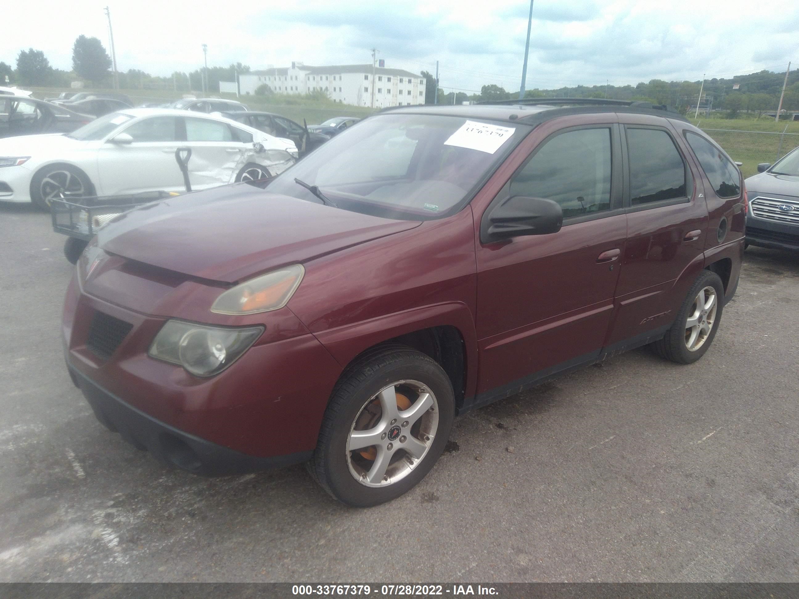 Photo 1 VIN: 3G7DB03E42S559550 - PONTIAC AZTEK 