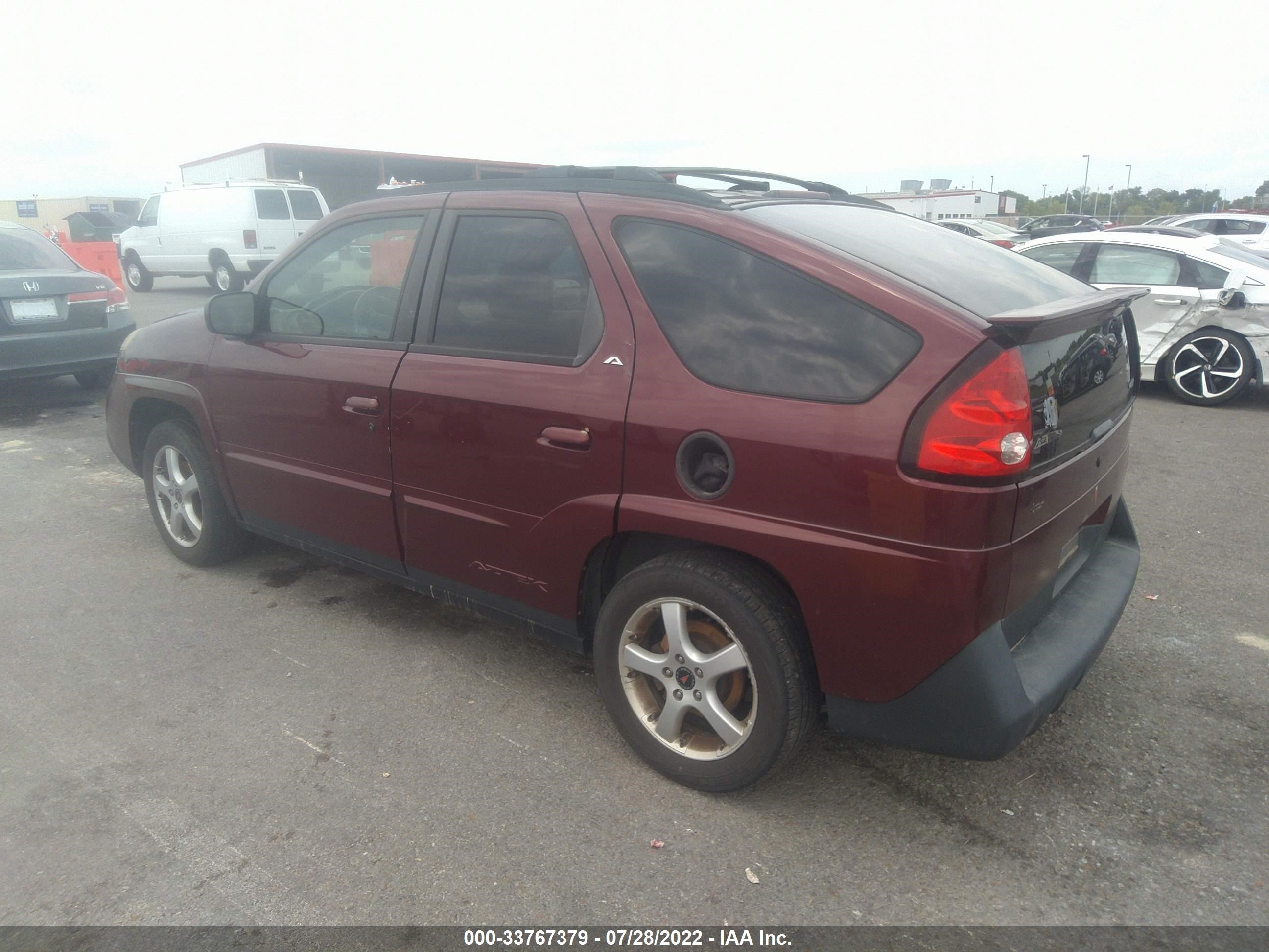 Photo 2 VIN: 3G7DB03E42S559550 - PONTIAC AZTEK 