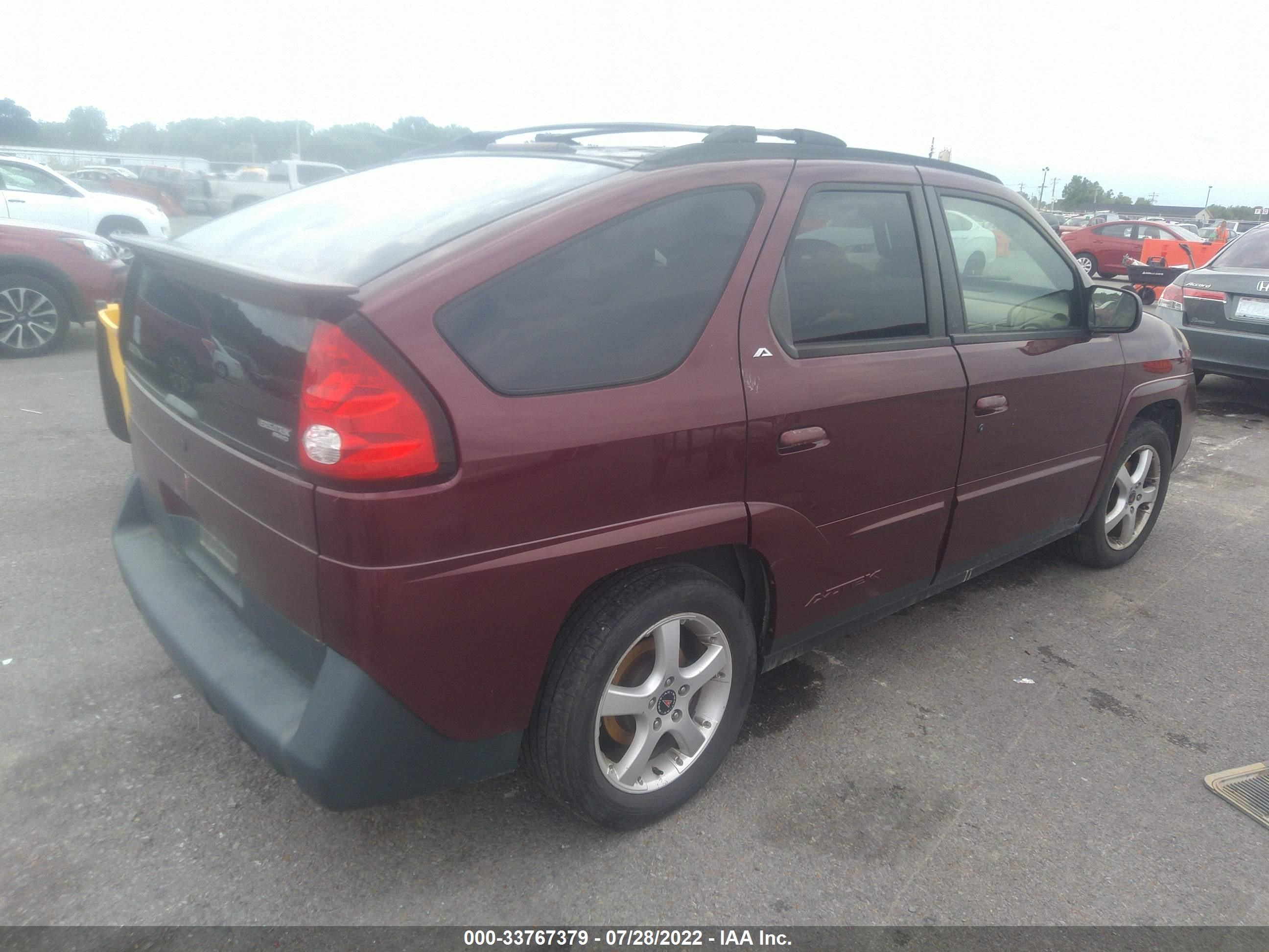 Photo 3 VIN: 3G7DB03E42S559550 - PONTIAC AZTEK 