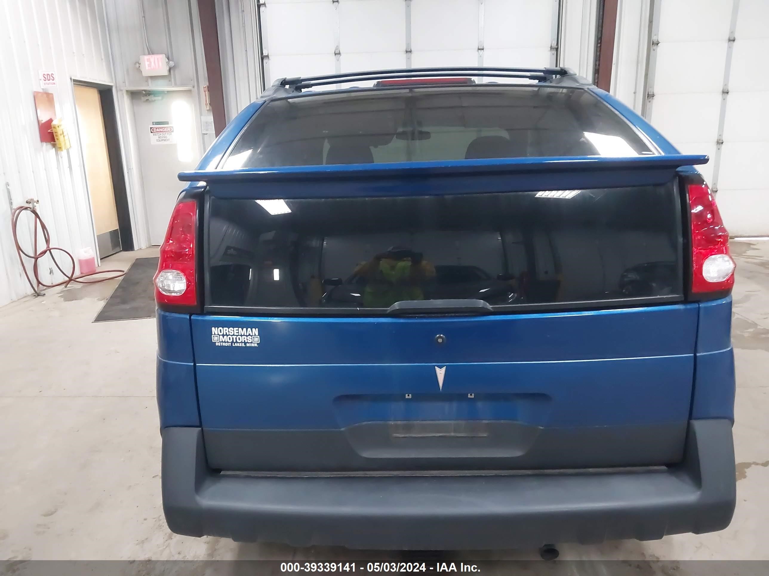 Photo 15 VIN: 3G7DBO3E74S552725 - PONTIAC AZTEK 