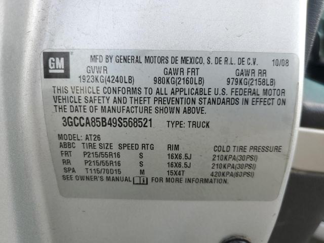 Photo 11 VIN: 3GCCA85B49S568521 - CHEVROLET HHR PANEL 