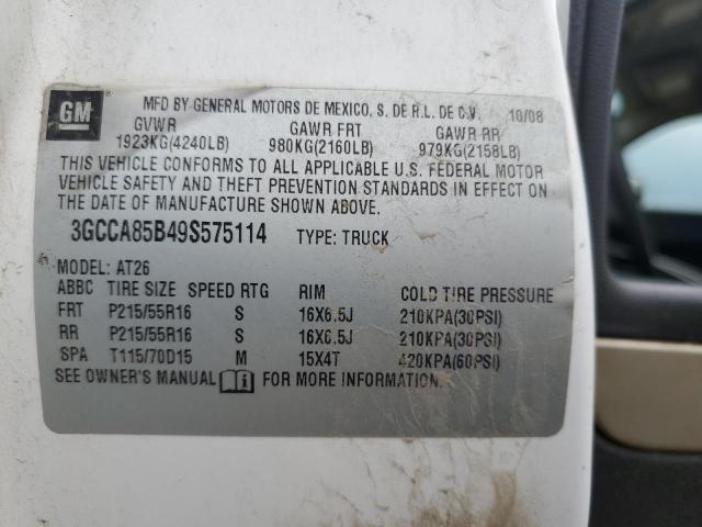 Photo 12 VIN: 3GCCA85B49S575114 - CHEVROLET HHR PANEL 