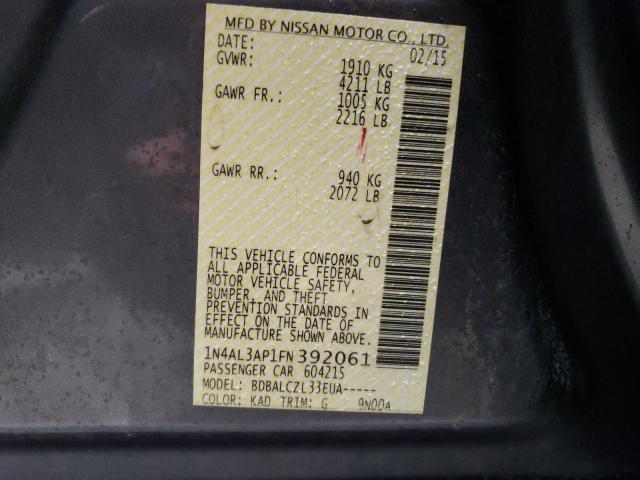 Photo 12 VIN: 3GCDA35P58S531432 - NISSAN ALTIMA 