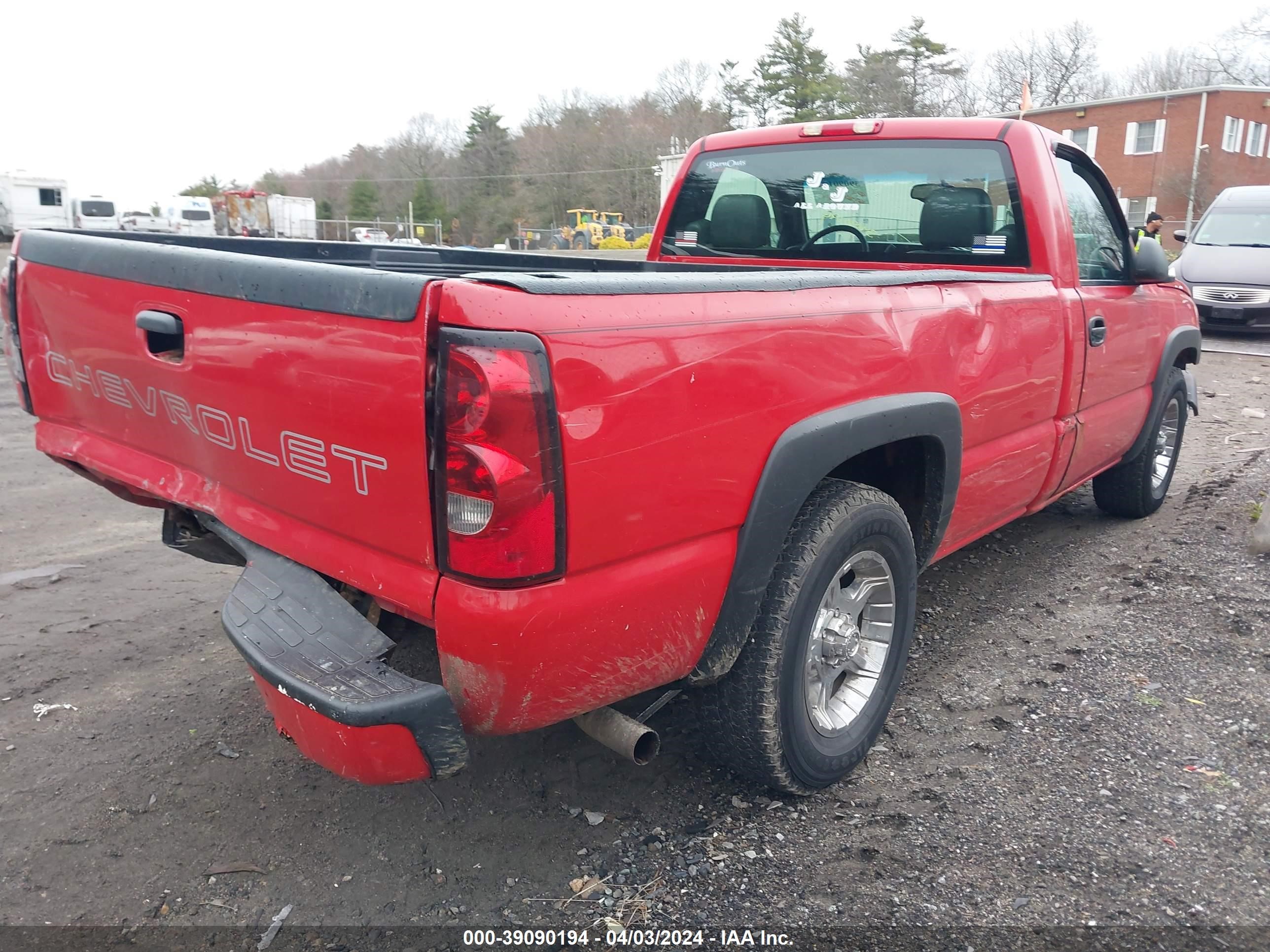 Photo 3 VIN: 3GCEC14X37G256617 - CHEVROLET SILVERADO 