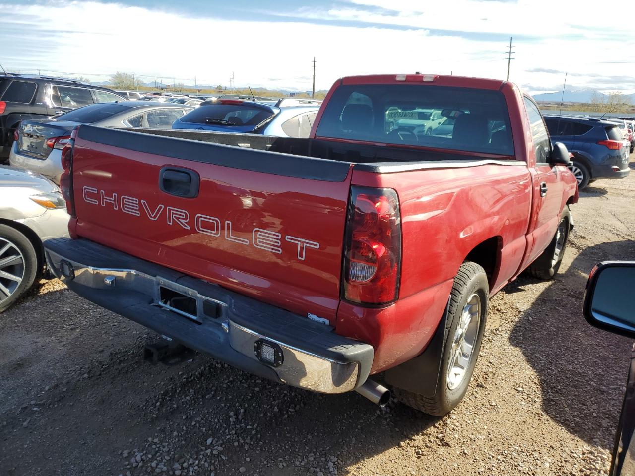 Photo 2 VIN: 3GCEC14X56G186956 - CHEVROLET SILVERADO 