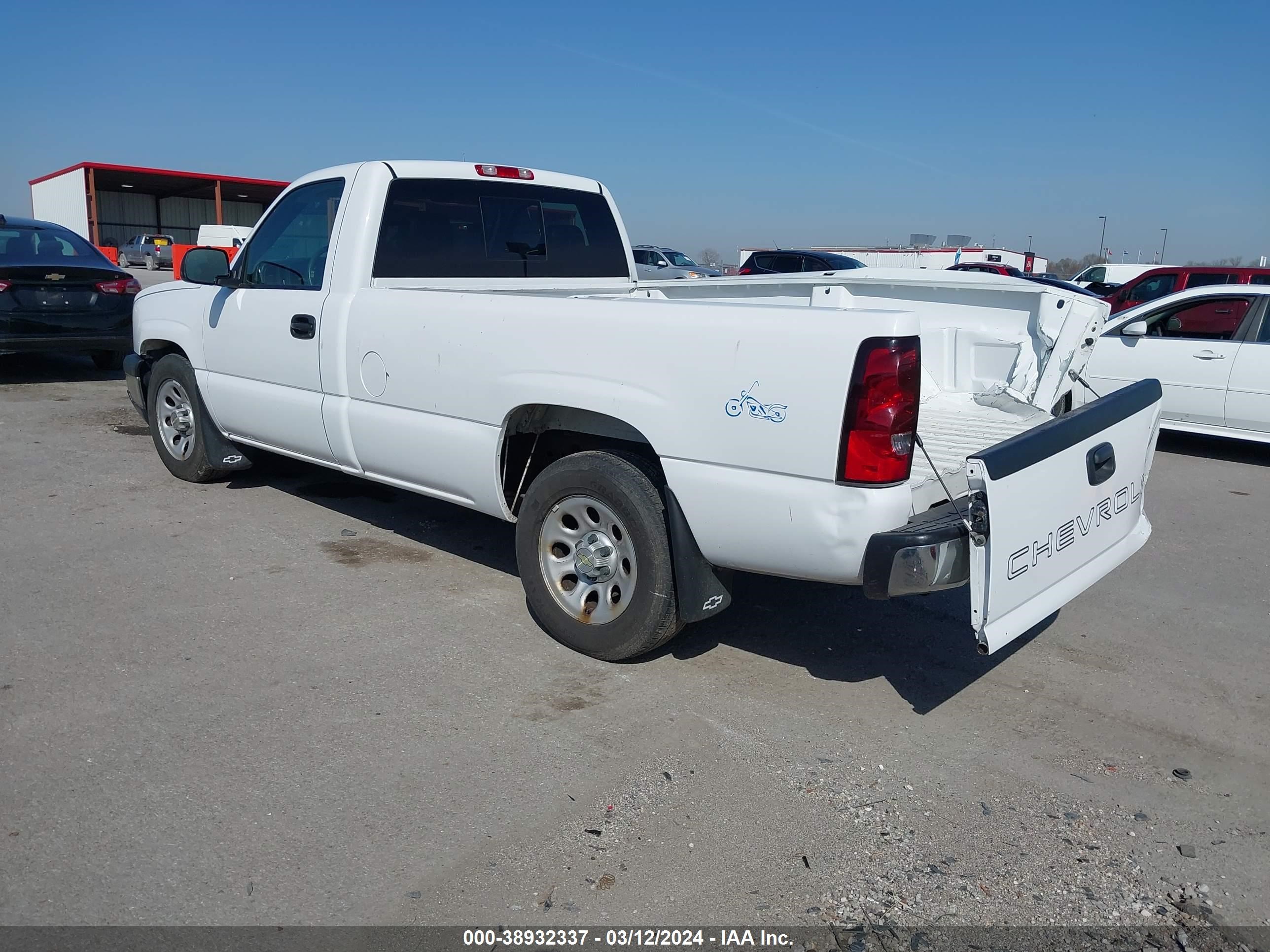 Photo 2 VIN: 3GCEC14X57G256585 - CHEVROLET SILVERADO 