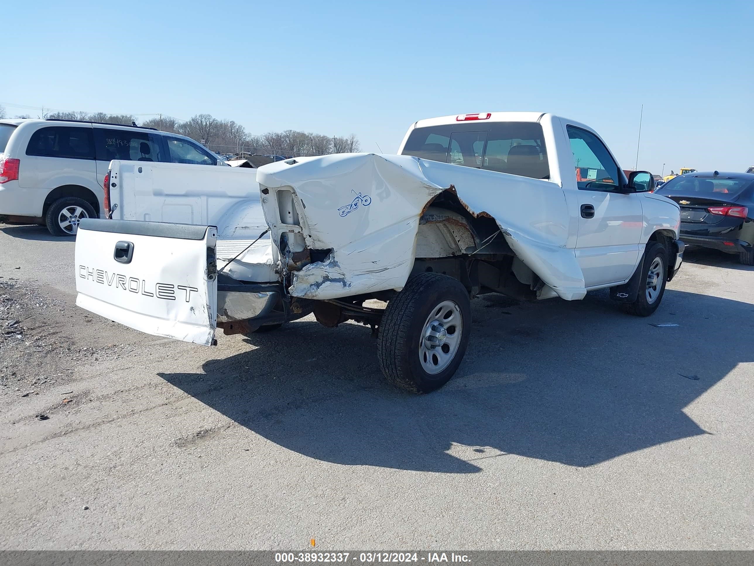 Photo 3 VIN: 3GCEC14X57G256585 - CHEVROLET SILVERADO 