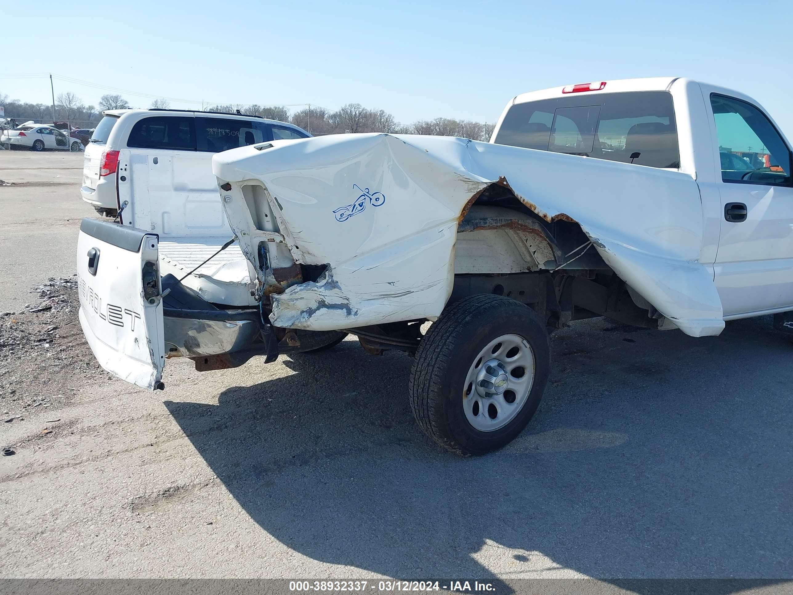 Photo 5 VIN: 3GCEC14X57G256585 - CHEVROLET SILVERADO 