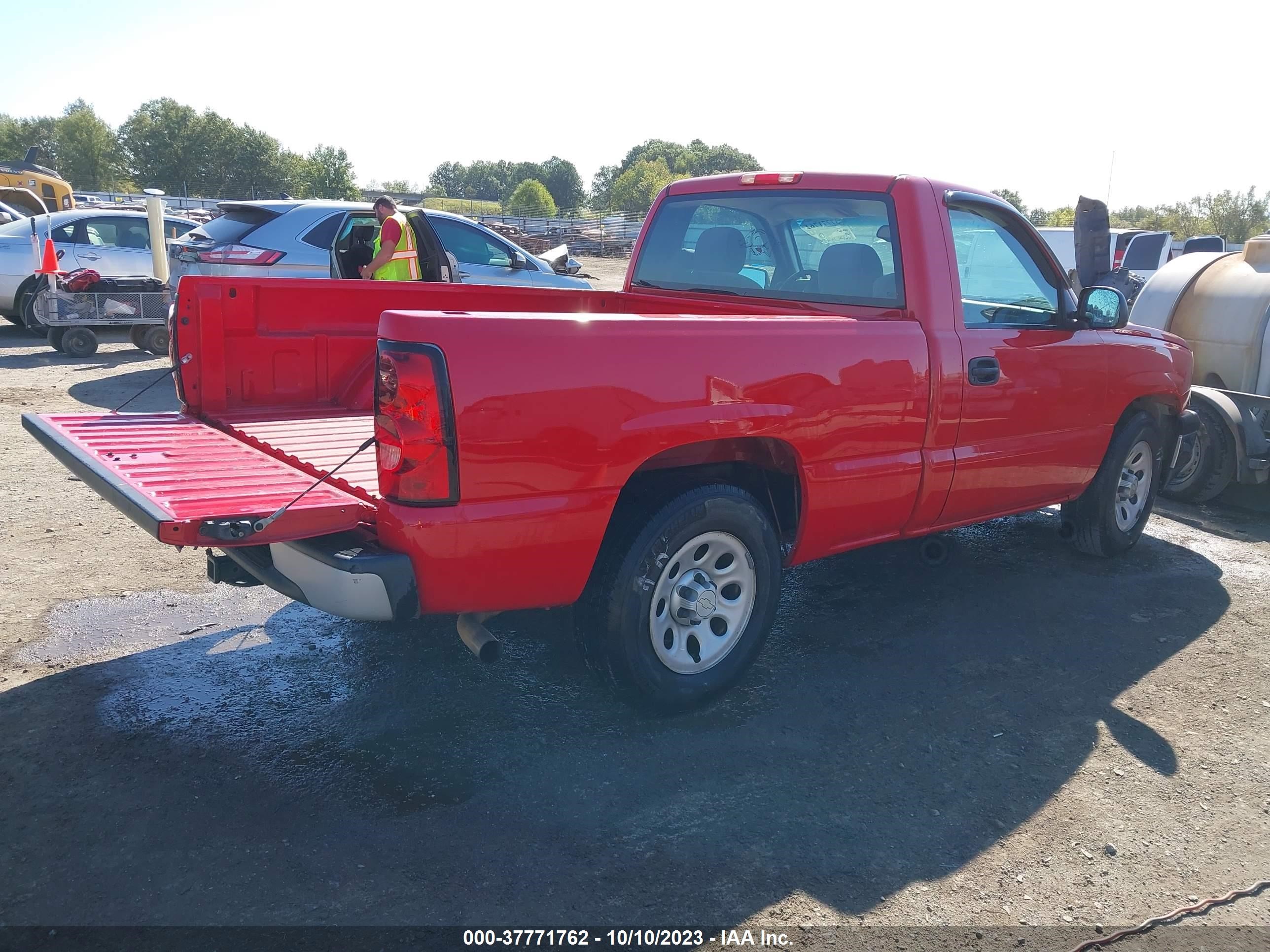 Photo 3 VIN: 3GCEC14X87G244883 - CHEVROLET SILVERADO 