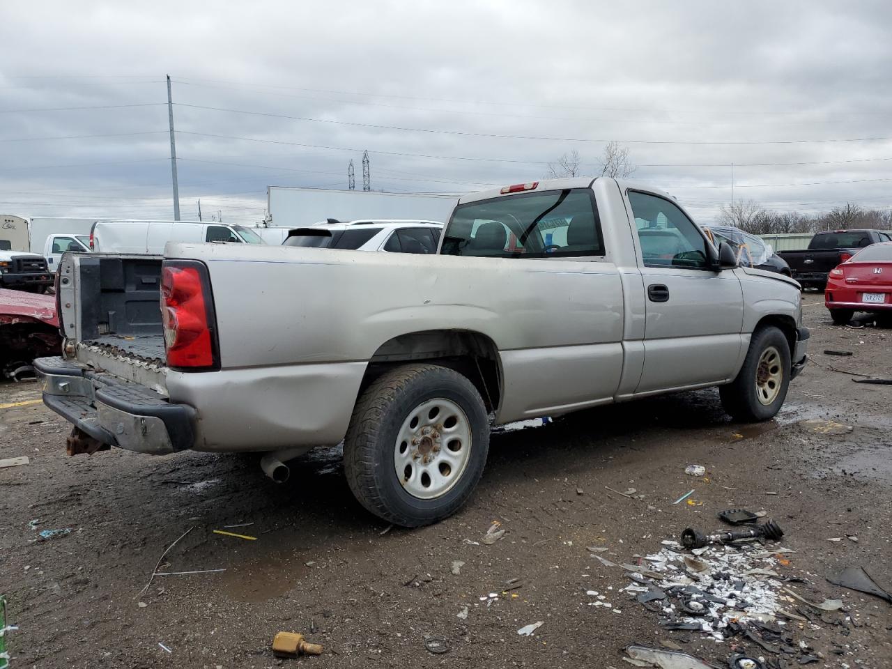 Photo 2 VIN: 3GCEC14X87G252627 - CHEVROLET SILVERADO 