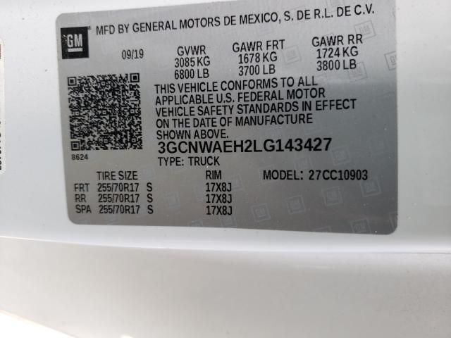 Photo 9 VIN: 3GCNWAEH2LG143427 - CHEVROLET SILVERADO 