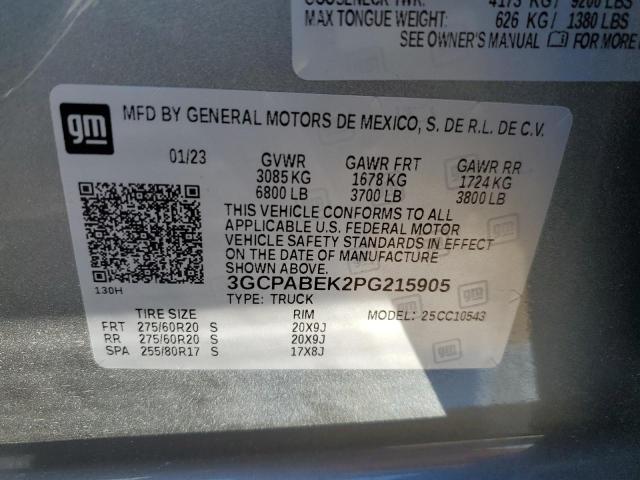 Photo 11 VIN: 3GCPABEK2PG215905 - CHEVROLET SILVERADO 