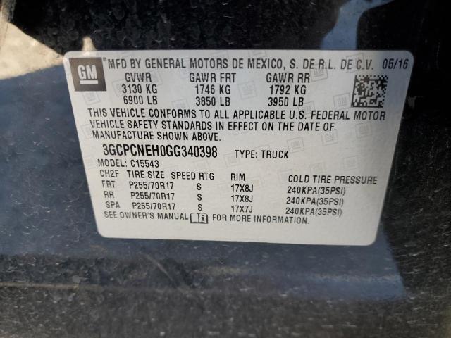 Photo 11 VIN: 3GCPCNEH0GG340398 - CHEVROLET SILVERADO 