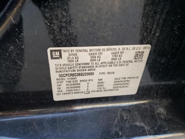 Photo 9 VIN: 3GCPCREC0EG229889 - CHEVROLET SILVERADO 