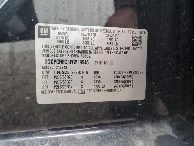 Photo 11 VIN: 3GCPCREC0EG519646 - CHEVROLET SILVERADO 