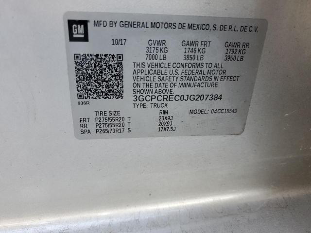 Photo 11 VIN: 3GCPCREC0JG207384 - CHEVROLET ALL MODELS 