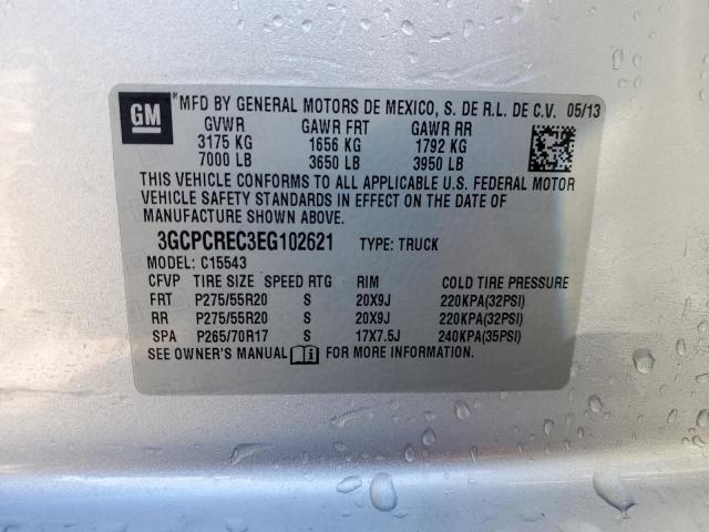 Photo 12 VIN: 3GCPCREC3EG102621 - CHEVROLET SILVERADO 