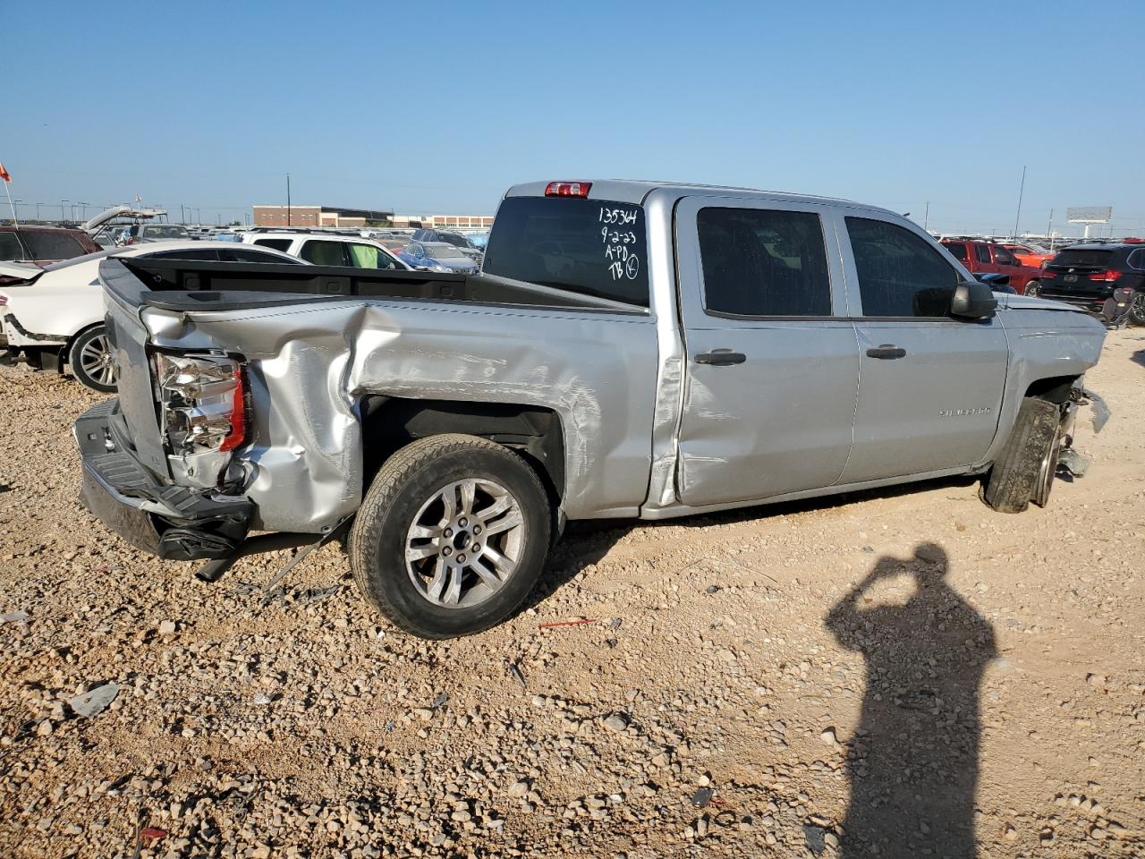 Photo 2 VIN: 3GCPCREC3EG326634 - CHEVROLET SILVERADO 