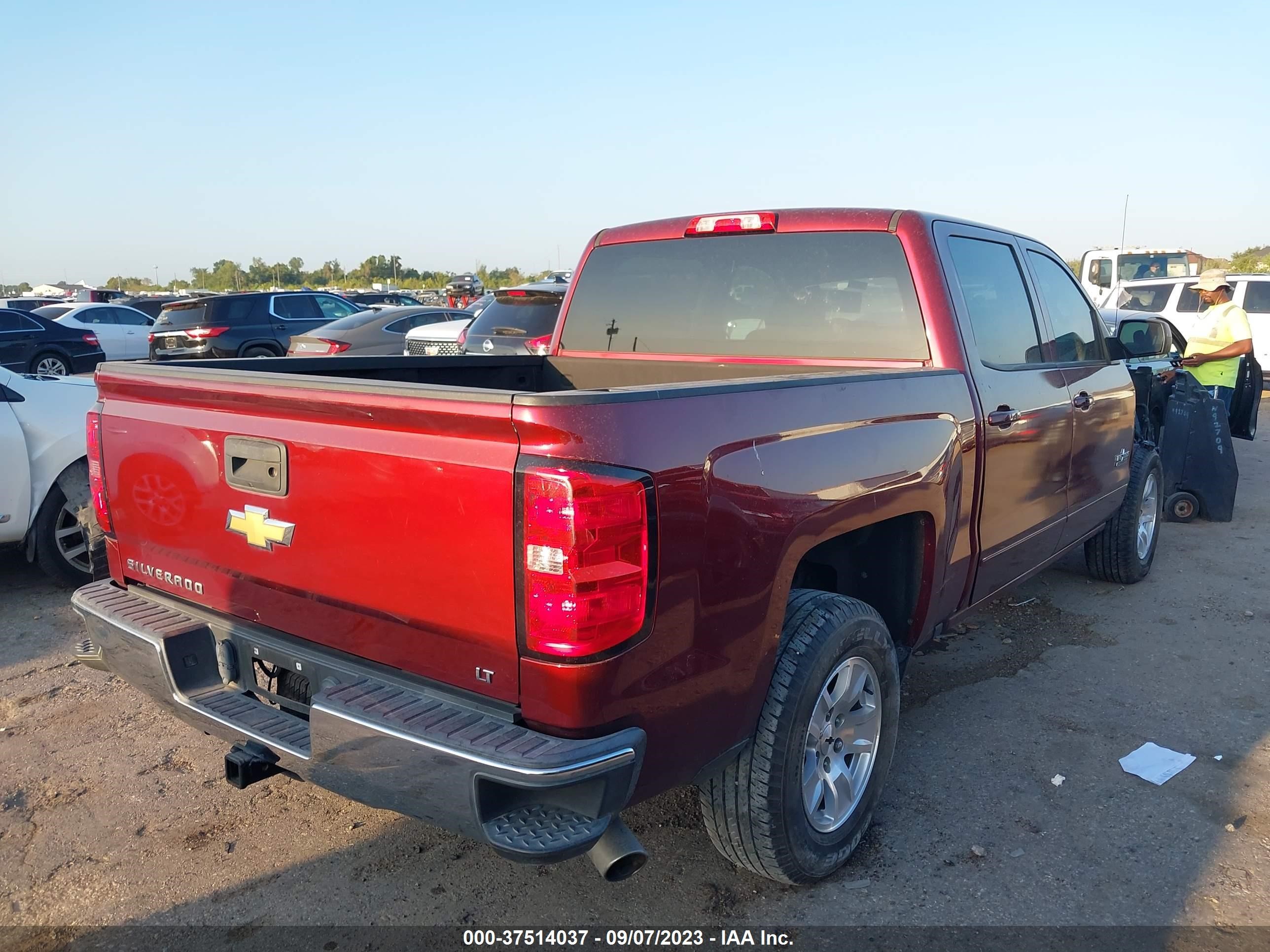 Photo 3 VIN: 3GCPCREC3HG317372 - CHEVROLET SILVERADO 