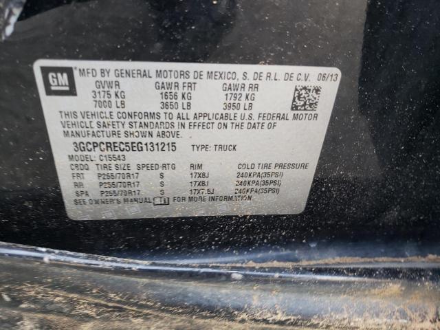 Photo 12 VIN: 3GCPCREC5EG131215 - CHEVROLET SILVERADO 