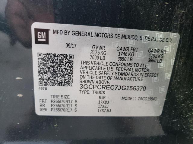 Photo 11 VIN: 3GCPCREC7JG156370 - CHEVROLET ALL MODELS 