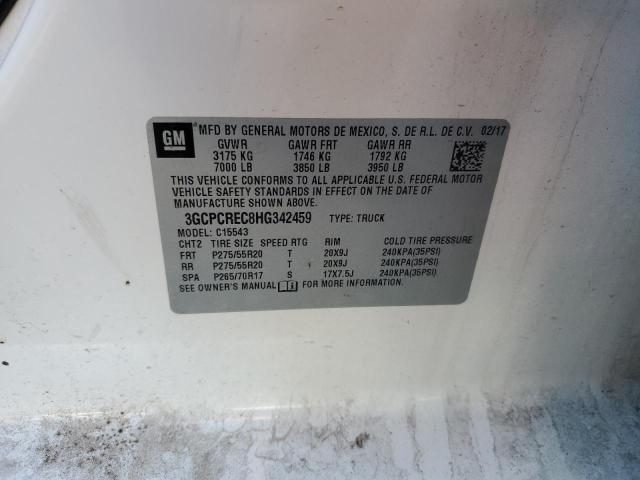 Photo 11 VIN: 3GCPCREC8HG342459 - CHEVROLET ALL MODELS 