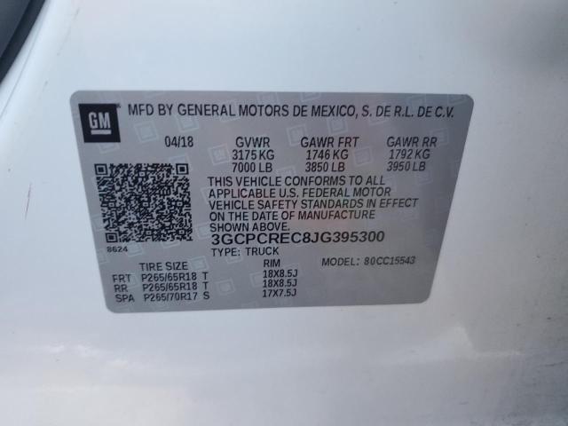 Photo 11 VIN: 3GCPCREC8JG395300 - CHEVROLET SILVERADO 