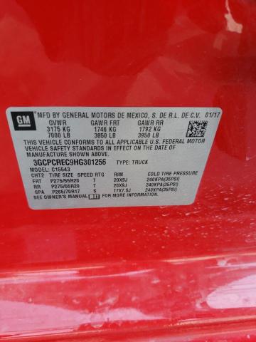 Photo 11 VIN: 3GCPCREC9HG301256 - CHEVROLET ALL MODELS 