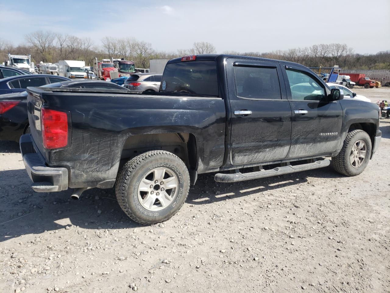 Photo 2 VIN: 3GCPCREH7EG448456 - CHEVROLET SILVERADO 