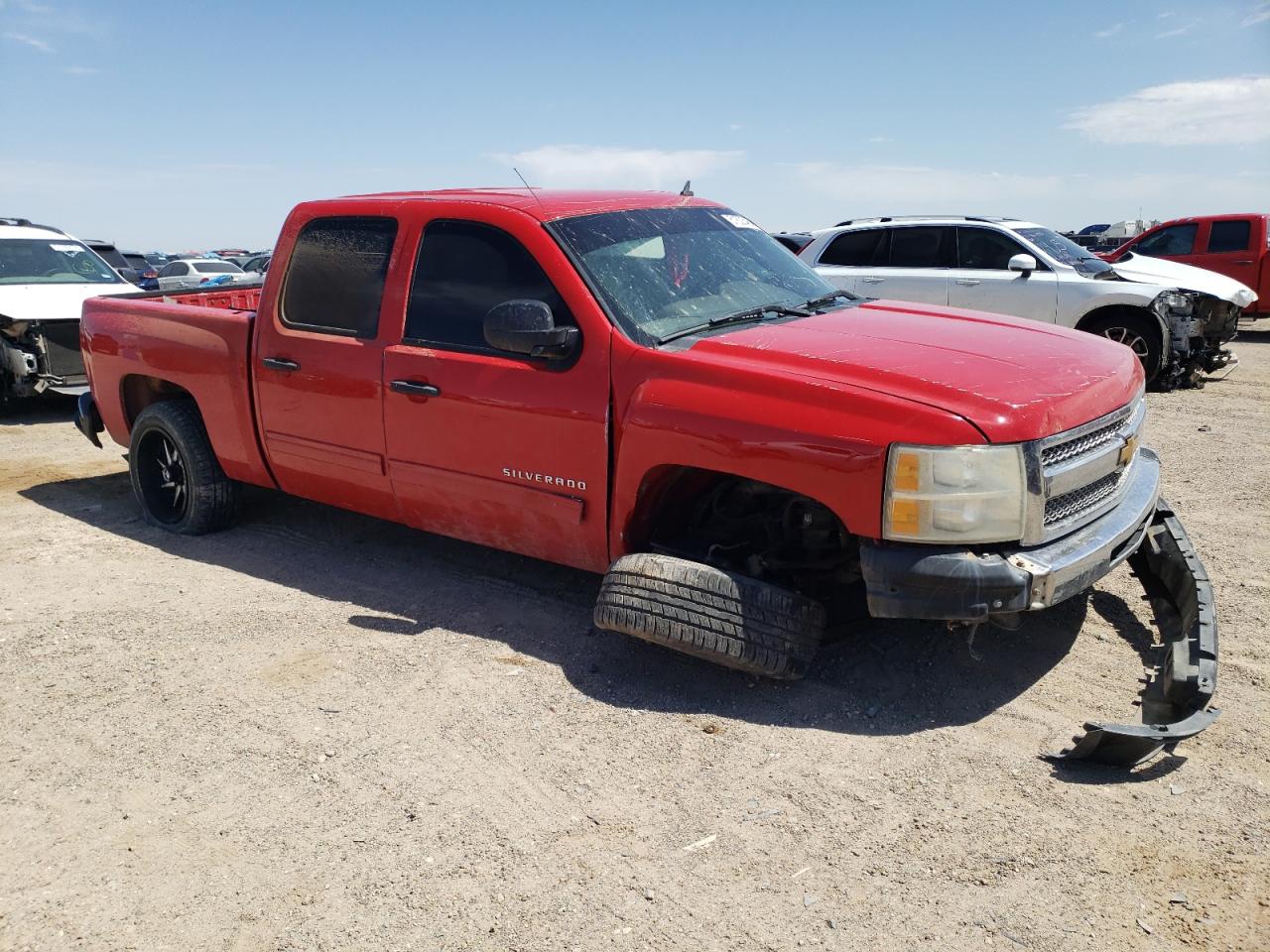 Photo 3 VIN: 3GCPCSE04DG232628 - CHEVROLET SILVERADO 