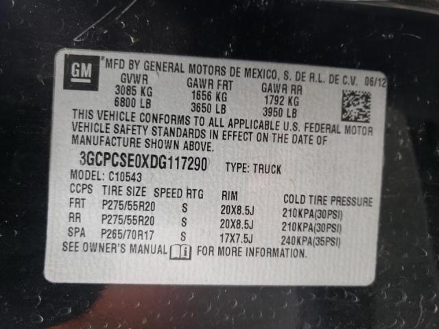 Photo 9 VIN: 3GCPCSE0XDG117290 - CHEVROLET SILVERADO 