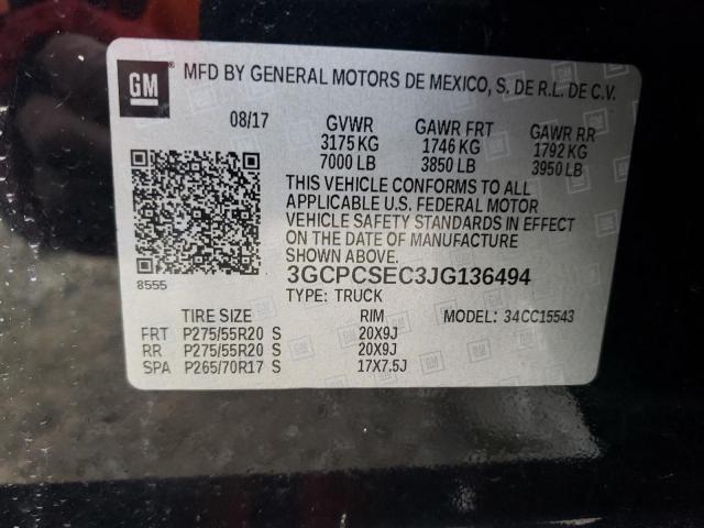 Photo 11 VIN: 3GCPCSEC3JG136494 - CHEVROLET ALL MODELS 