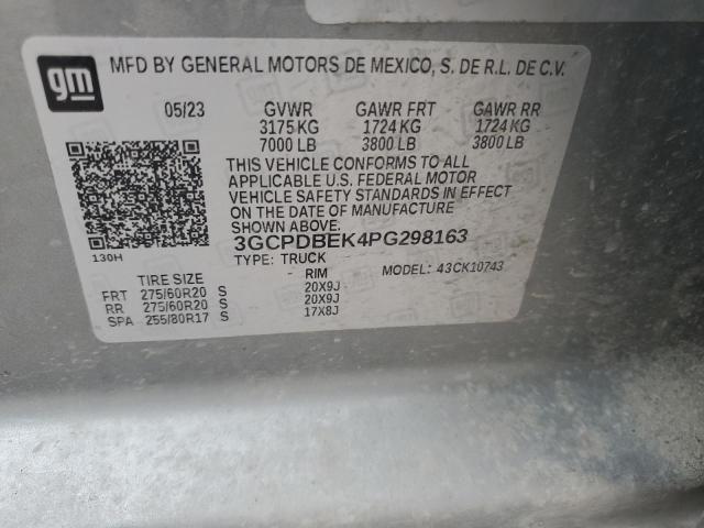 Photo 11 VIN: 3GCPDBEK4PG298163 - CHEVROLET SILVERADO 