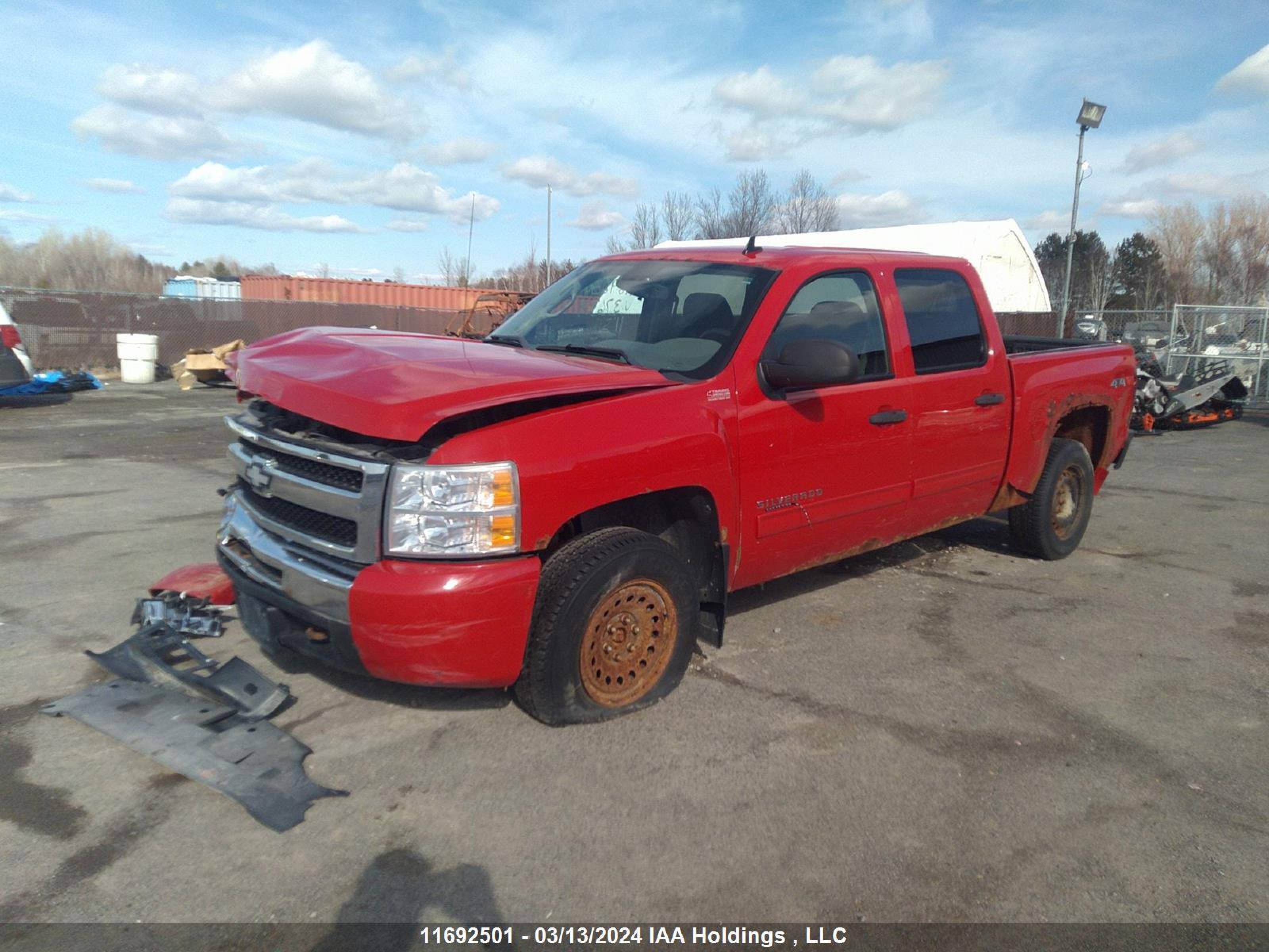 Photo 1 VIN: 3GCPKREA7BG376319 - CHEVROLET SILVERADO 