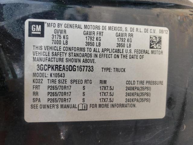 Photo 11 VIN: 3GCPKREA9DG167733 - CHEVROLET SILVERADO 